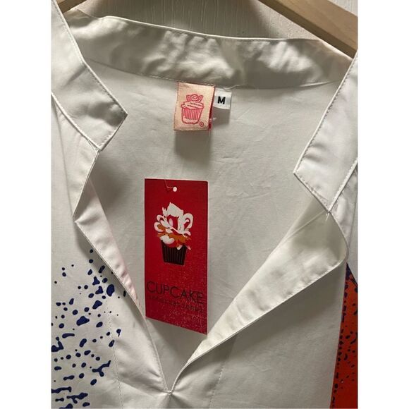 Cupcake International V-Neck, 3/4 Sleeve Dress Vacation/Beach size M NWT$109 - Picture 7 of 7